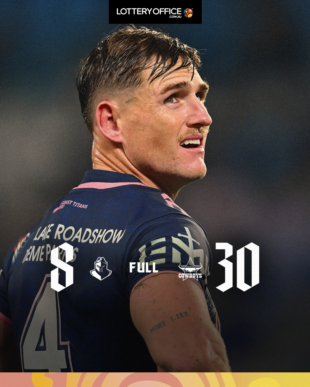 NRL full time score