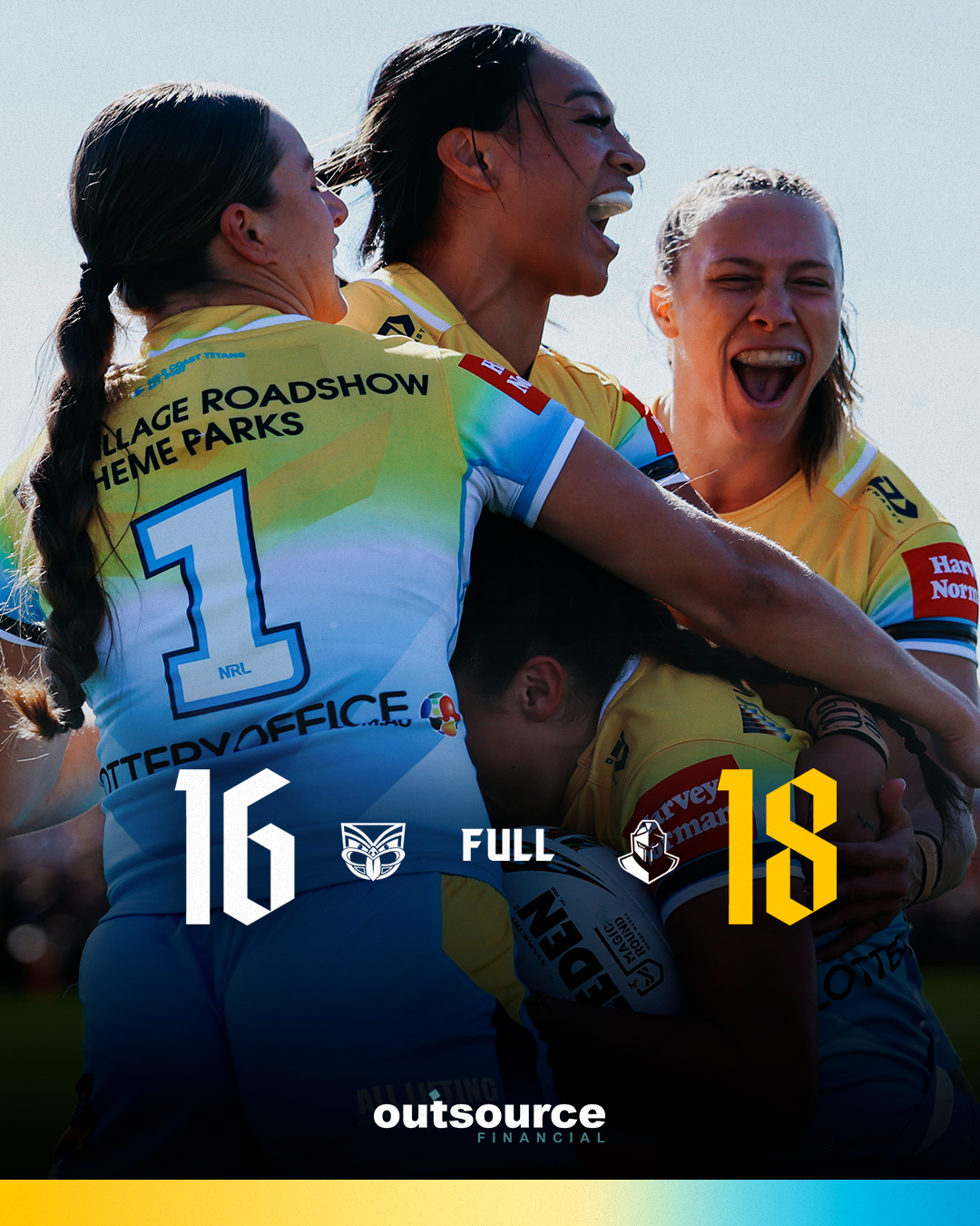 NRLW full time score